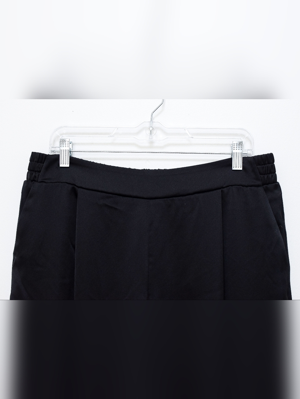 Spanx The Perfect Pant Satin Joggers Tapered High Rise Black Size XL Work Lounge - Picture 3 of 9
